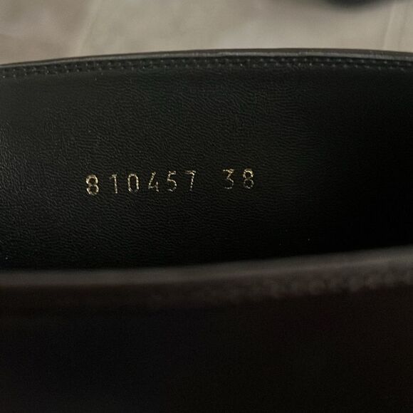 Stella McCartney Elsa Knee-High Heeled Boots, Brown, NWT, Size 38 - Picture 10 of 15